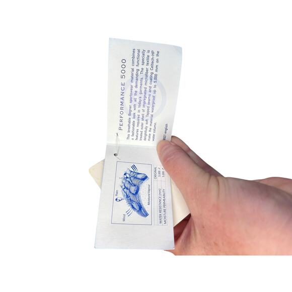 New NWT Vintage Bogner Red Andalo 1/4 Zip Pullover Weathergear Jacket - L - Picture 5 of 13